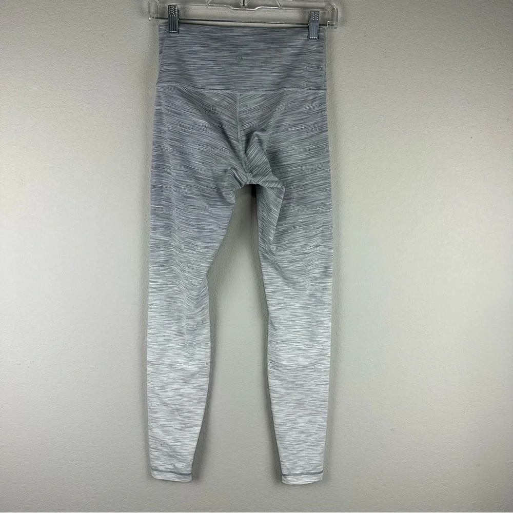 Lululemon Ombre Melange Space Dye Wunder Under Hi-Rise Tights Leggings Size 6